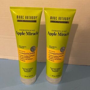 2 x Marc Anthony Energizing Scalp Apple Miracle restoring Conditioner 250ml